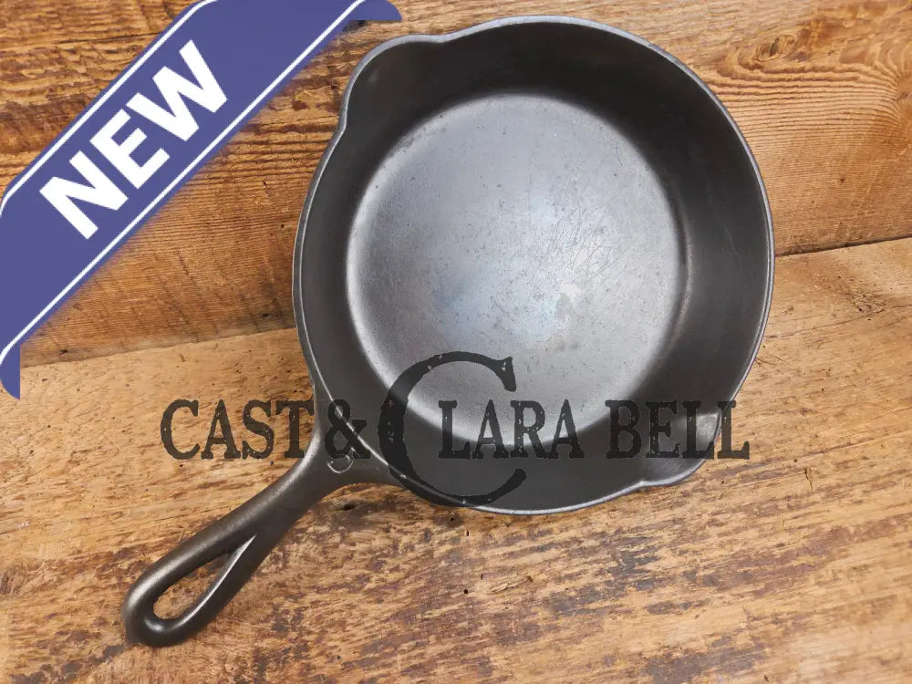 Absolute stunner. 1907-1912 Griswold βErie PA USAβ #5 Skillet with Slant Logo and Heat Ring 724 Skillet
