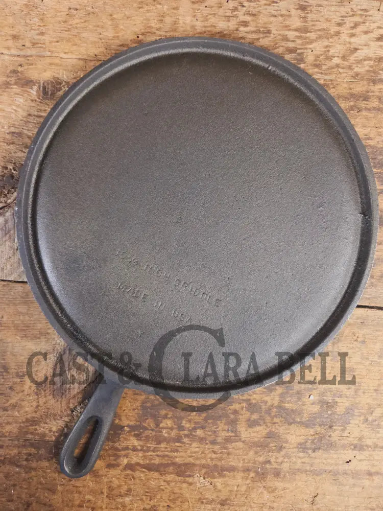 Absolutely gorgeous!! Unmarked Wagner #9 Round Griddle 10 1/4 INCH GRIDDLE SC24 - Griddle