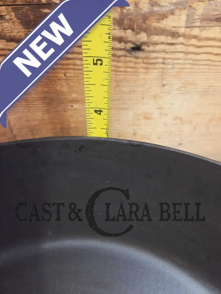 Amazing and Rare! 2nd Series Erie (1895) #9 Deep Cast Iron Skillet. What a cool skillet! Skillet