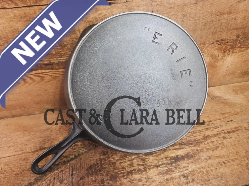 Amazing and Rare! 2nd Series Erie (1895) #9 Deep Cast Iron Skillet. What a cool skillet! Skillet