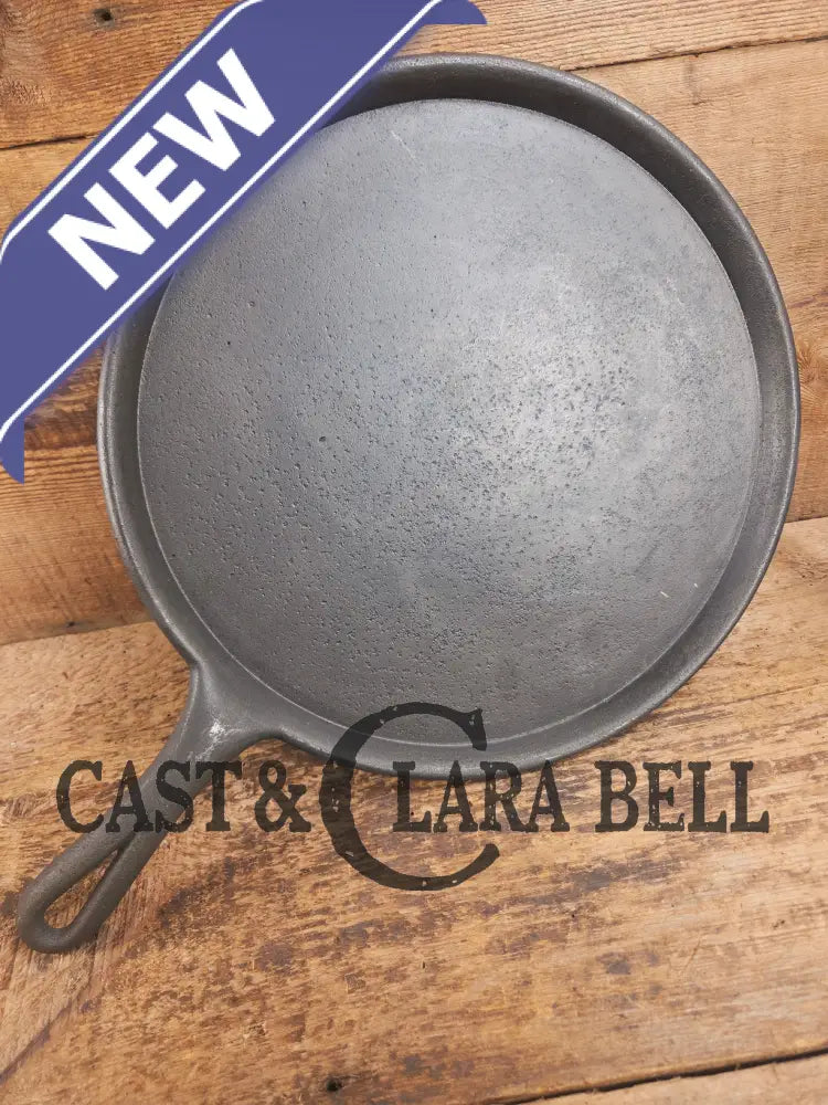 Amazing! Antique #12 handled round griddle! PERFECT pizza griddle or griddle for the cabin! Griddle