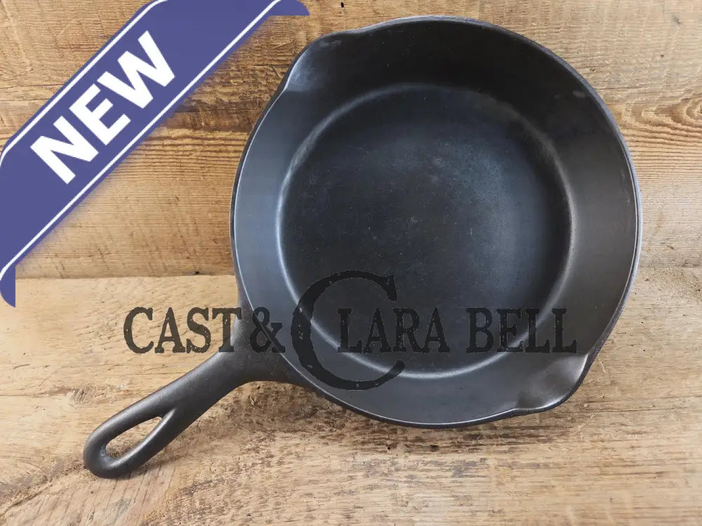 Amazing chef’s saute skillet! 1920’s ’Arc Straight’ Wagner Sidney O #6 Skillet with Heat Ring 6 A. Restored and Ready