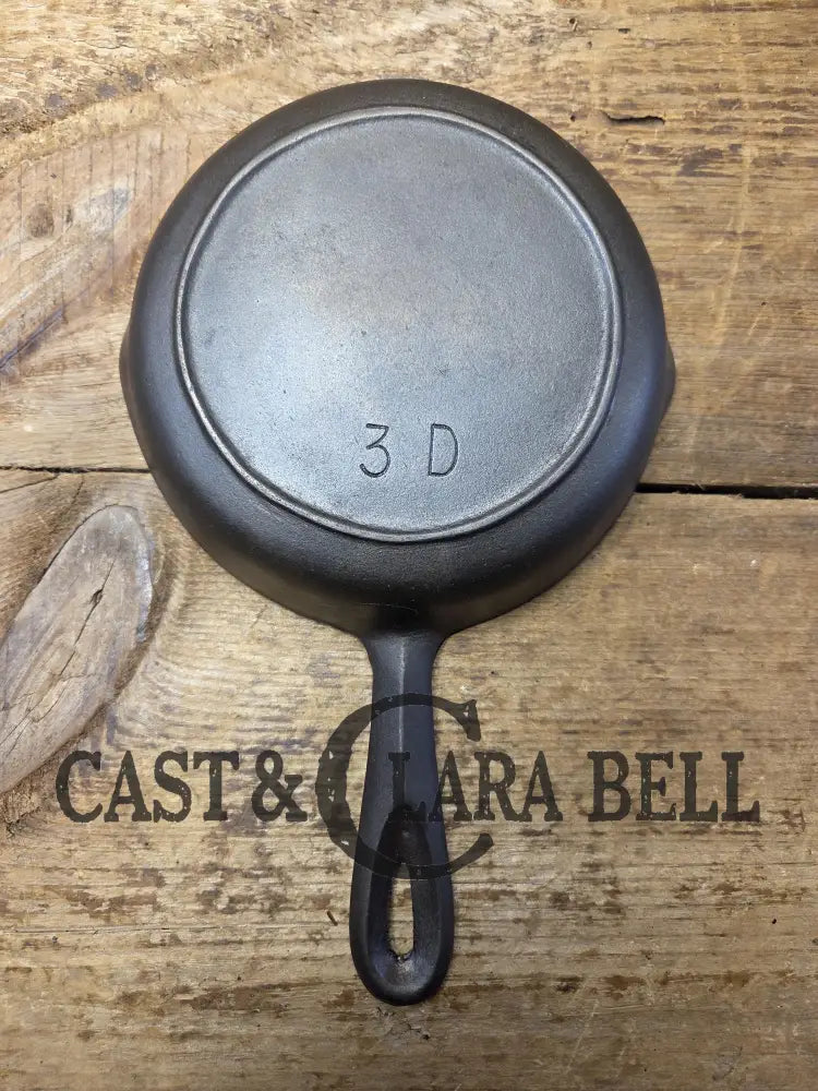 Amazing gift idea! Birmingham Stove & Range #3 Egg Skillet Red Mountain Series 3-D. Restored and Ready to Use! SC24