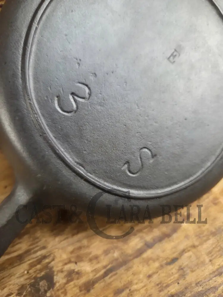 Amazing gift idea! Early Birmingham Stove & Range #3 E ’S’ Series Egg Skillet Red Mountain Series. Restored and Ready