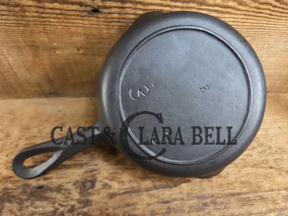 Amazing gift idea! Early Birmingham Stove & Range #3 E ’S’ Series Egg Skillet Red Mountain Series. Restored and Ready