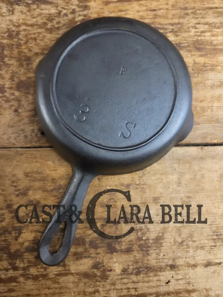 Amazing gift idea! Early Birmingham Stove & Range #3 E ’S’ Series Egg Skillet Red Mountain Series. Restored and Ready