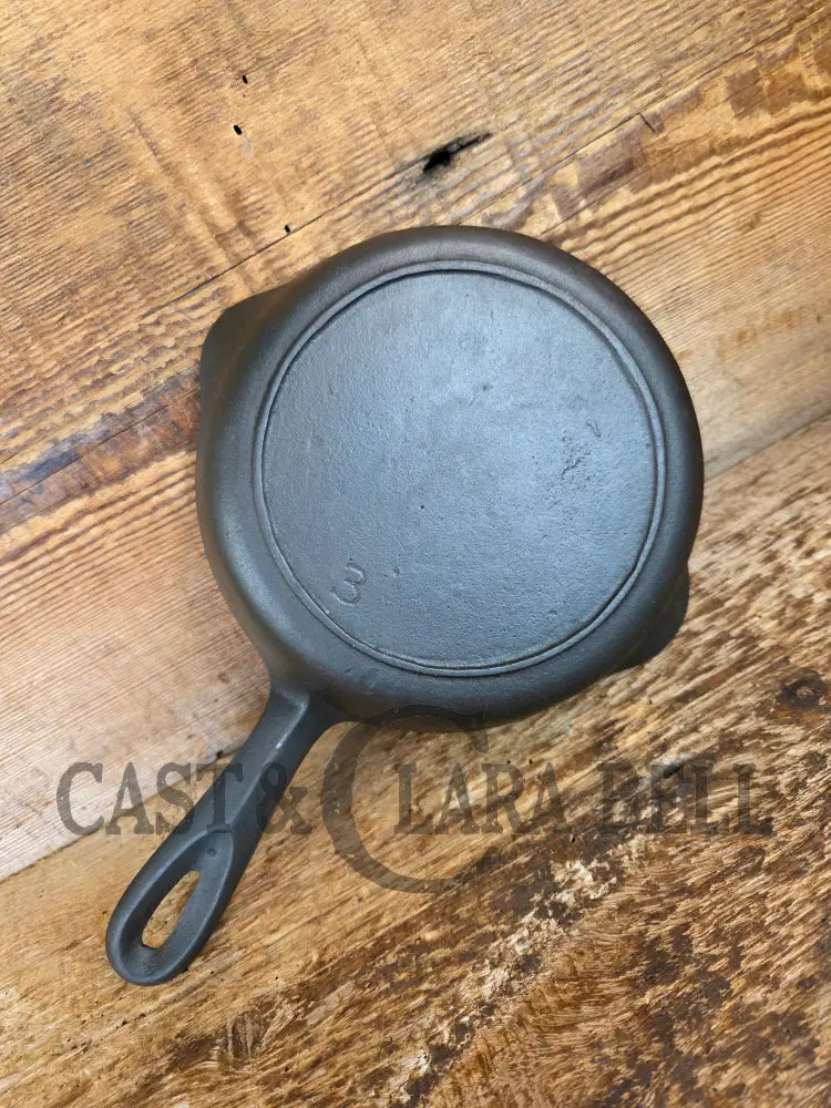 Amazing gift idea! Early Birmingham Stove & Range #3 Egg Skillet Red Mountain Series - Skillet