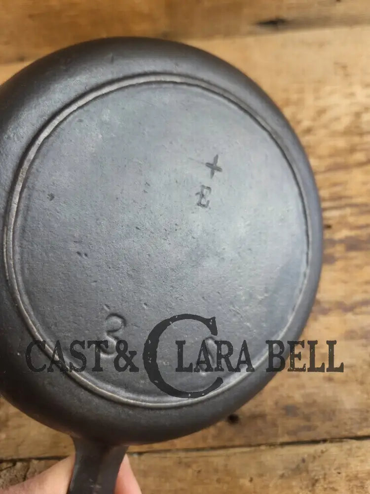 Amazing gift idea! Early Birmingham Stove & Range #3 ’S’ Series Egg Skillet Red Mountain Series. Restored and Ready to