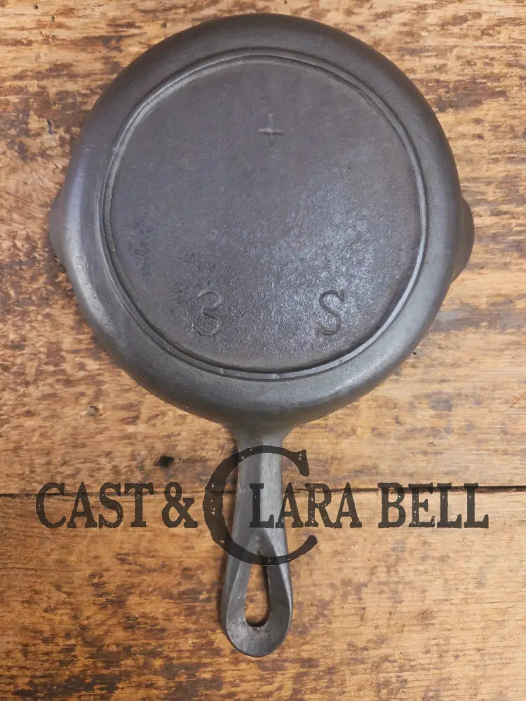 Amazing gift idea! Early Birmingham Stove & Range #3 ’S’ Series Egg Skillet Red Mountain Series. Restored and Ready to