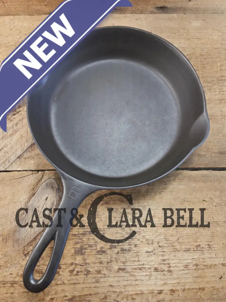 Awesome 1930’s Griswold No. 6 Skillet with Small Block Logo and Smooth Bottom 699 E Skillet