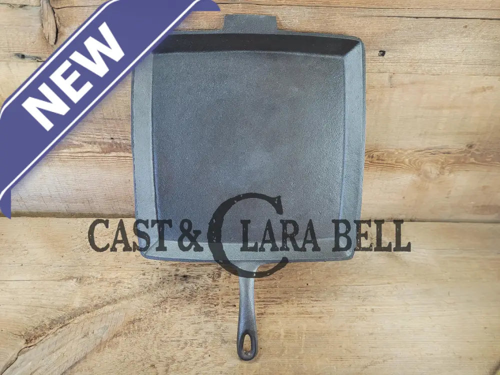 Awesome and huge Birmingham S&R square breakfast skillet. Perfect universal piece for your kitchen!