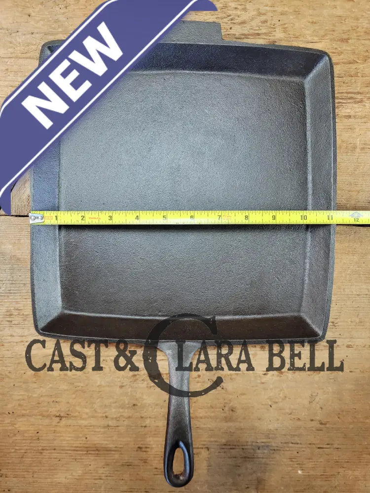 Awesome and huge Birmingham S&R square breakfast skillet. Perfect universal piece for your kitchen!