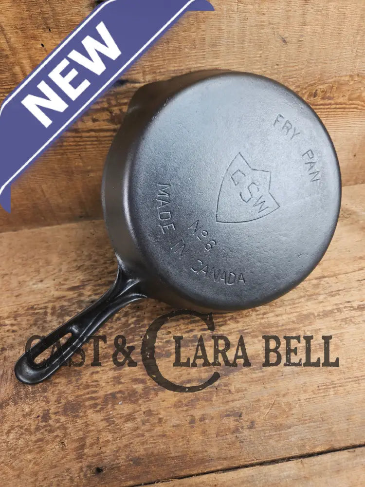Awesome Canadian made 1940’s vintage GSW (General Steel Wares) #6 skillet. Harder to find! Skillet