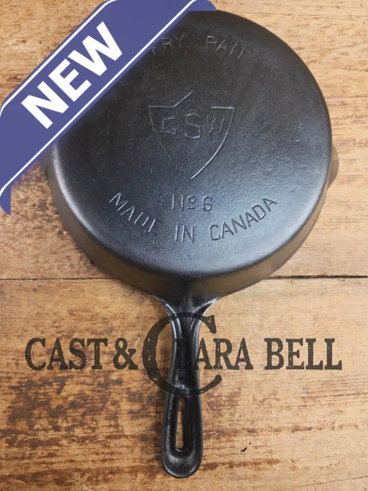 Awesome Canadian made 1940’s vintage GSW (General Steel Wares) #6 skillet. Harder to find! Skillet