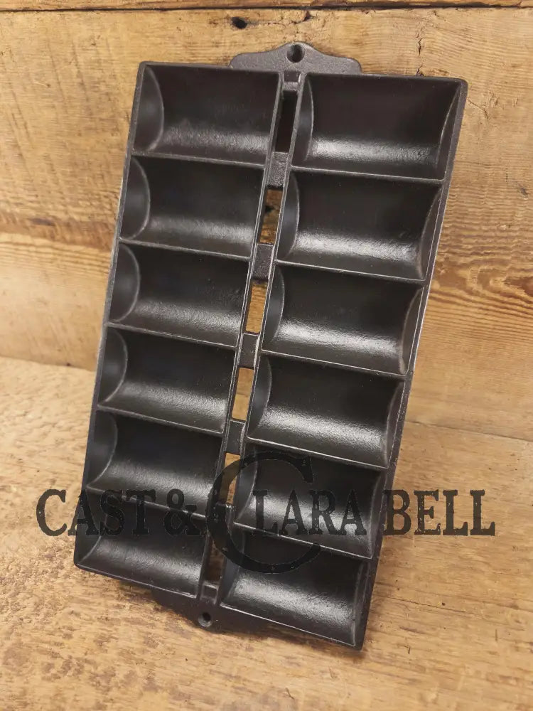 Awesome Gift Idea! 1920βs Wagner Ware French Roll Pan βDβ. Restored and Ready to Bake! Bakeware