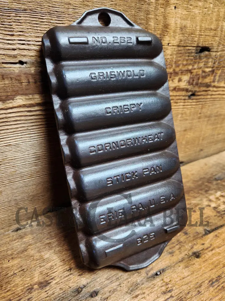 Awesome Gift! Toy Griswold No. 262 Cast Iron Crispy Corn Or Wheat Stick Pan 7 Cup. Great For Display