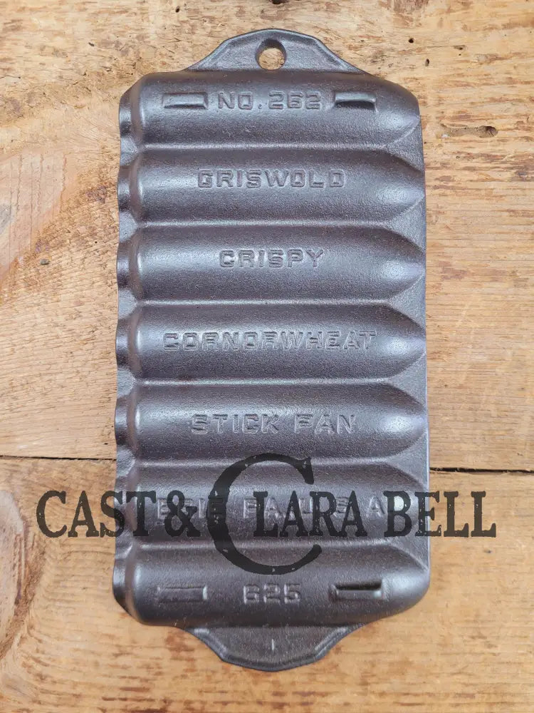 Awesome Gift! Toy Griswold No. 262 Cast Iron Crispy Corn Or Wheat Stick Pan 7 Cup. Great For