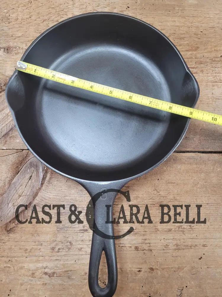 Awesome Saute And Side Skillet! 1930’S Wagner Ware #6 Cast Iron Skillet 1056 O Smooth Bottom