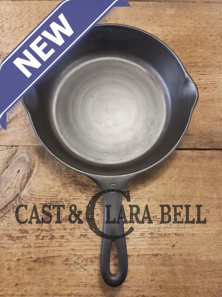 Awesome saute and side skillet! 1930βs Wagner Ware #6 Cast Iron Skillet 1056 Smooth Bottom Skillet