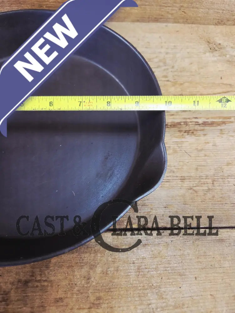 Awesome! Wagner made National #8 Cast Iron Skillet. Shallow wall skillet similar to Griswold Victor and Iron Mountain