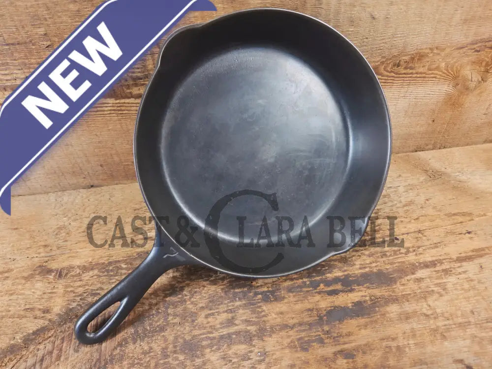 BEAUTIFUL! 1910-20βs Griswold #7 Skillet with Heat Ring and Large Block Logo 701 - Skillet