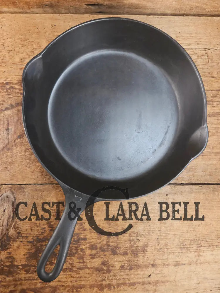 BEAUTIFUL! 1910-20βs Griswold #7 Skillet with Heat Ring and Large Block Logo 701 Skillet