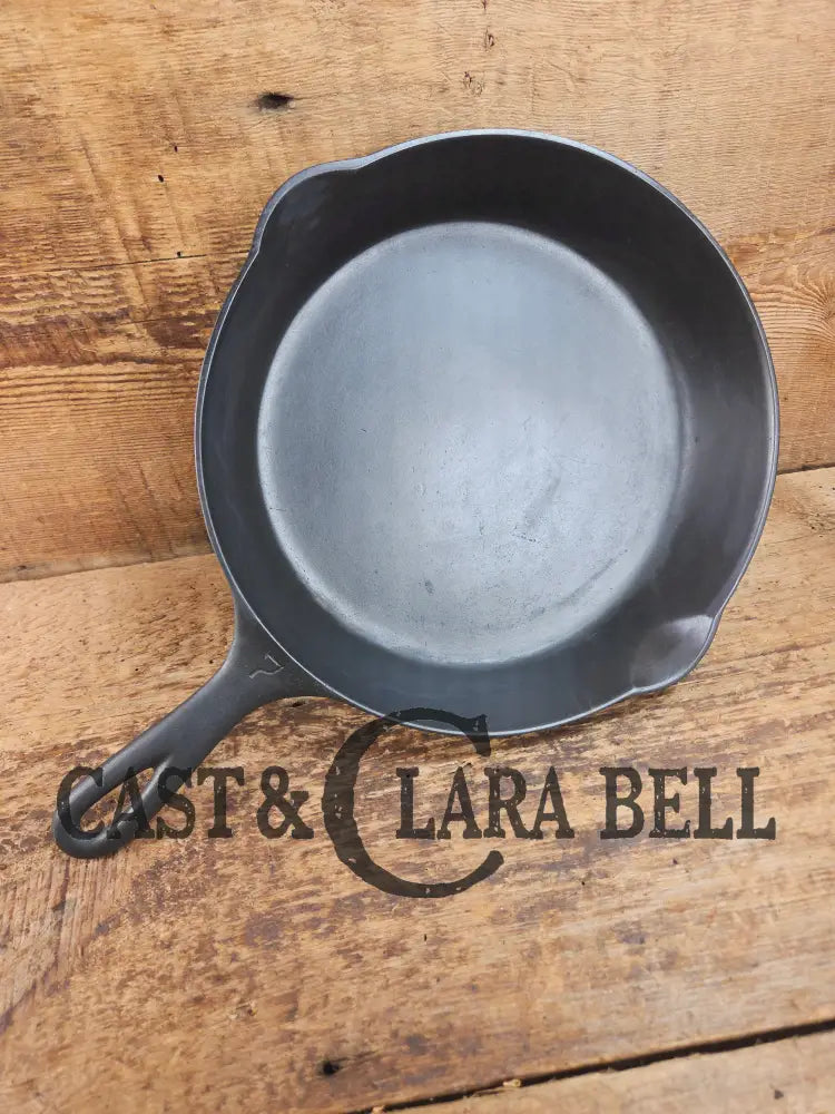 BEAUTIFUL! 1910-20βs Griswold #7 Skillet with Heat Ring and Large Block Logo 701 Skillet