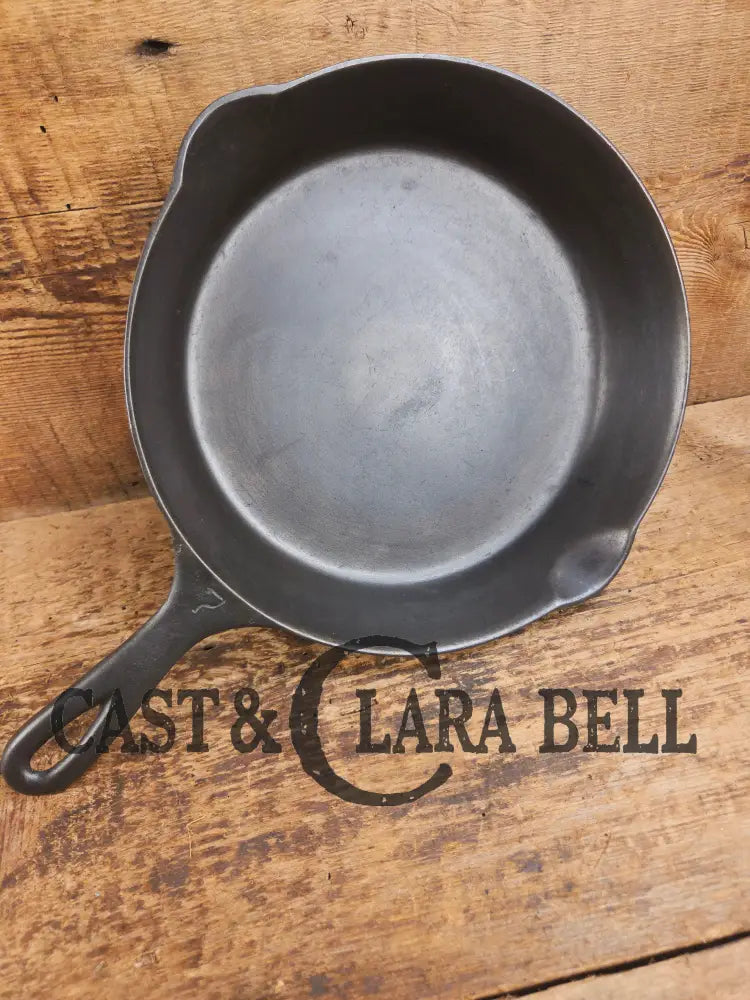 BEAUTIFUL! 1910-20βs Griswold #7 Skillet with Heat Ring and Large Block Logo 701 Skillet