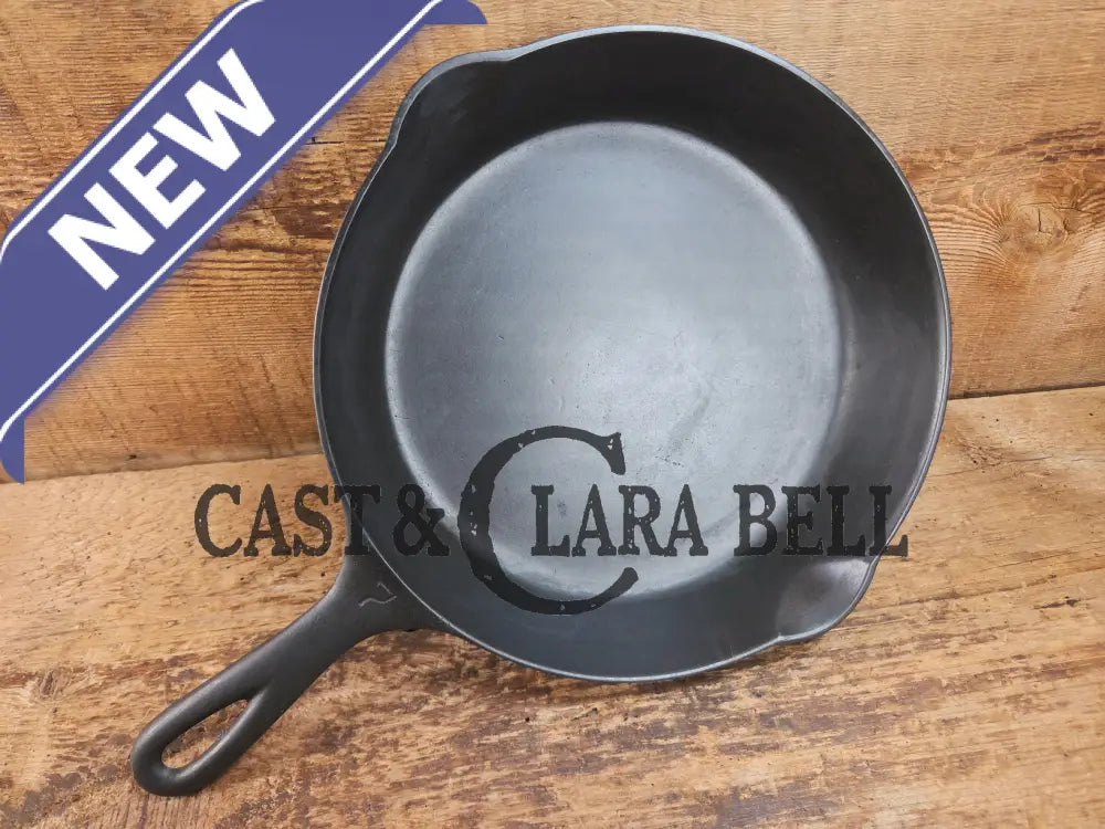 BEAUTIFUL! 1910-20βs Griswold #7 Skillet with Heat Ring and Large Block Logo 701 Skillet