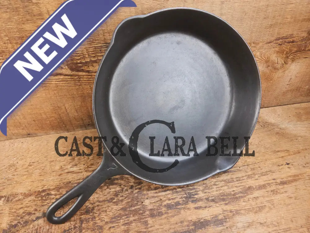 BEAUTIFUL! 1910-20βs Griswold #7 Skillet with Heat Ring and Large Block Logo 701 Skillet