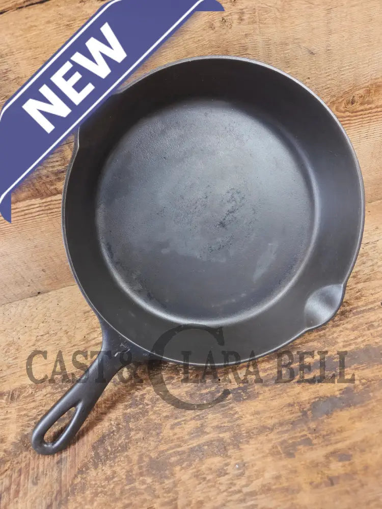 BEAUTIFUL! 1910-20’s Griswold #7 Skillet with Heat Ring and Large Block Logo 701 B - Skillet