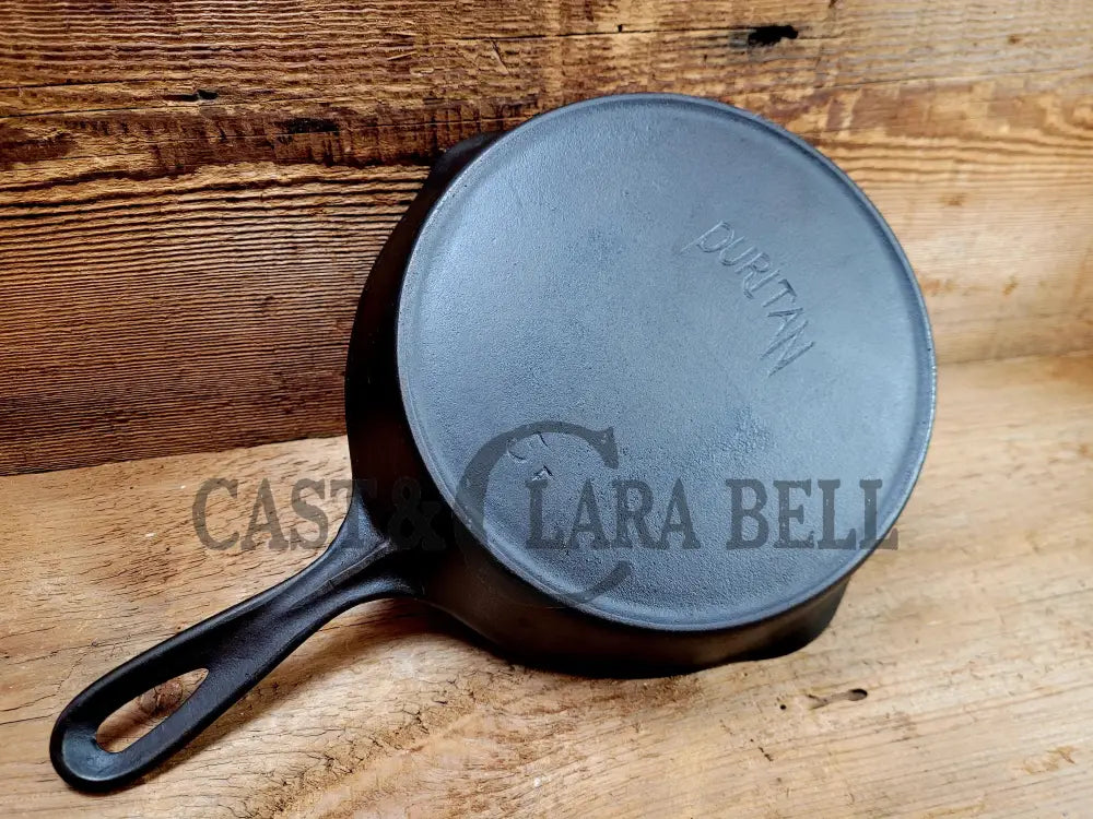 Beautiful! 1920βS Favorite Made Puritan No. 5 Cast Iron Skillet W Heat Ring! Unique Handle Style.