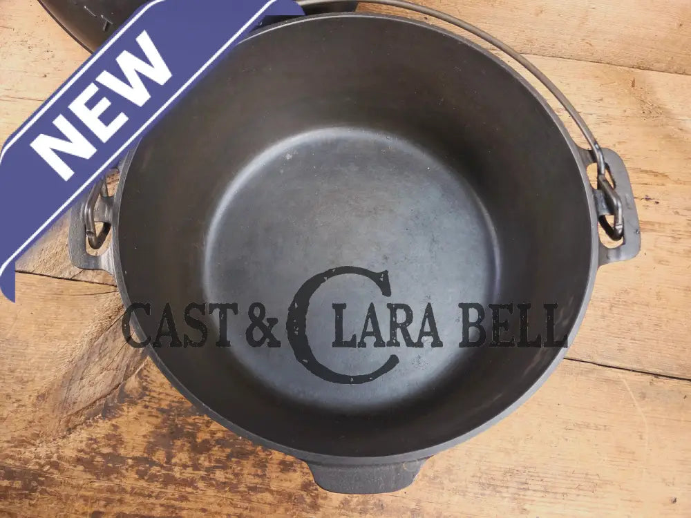 Beautiful 1920βs Griswold No. 9 Tite-Top Dutch Oven with Block Logo p/n 834 B Block Logo lid 2552. PERFECT for stews