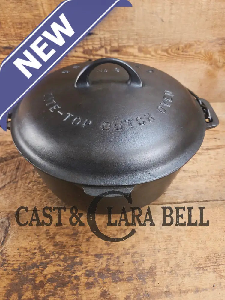 Beautiful 1920βs Griswold No. 9 Tite-Top Dutch Oven with Block Logo p/n 834 B Block Logo lid 2552. PERFECT for stews