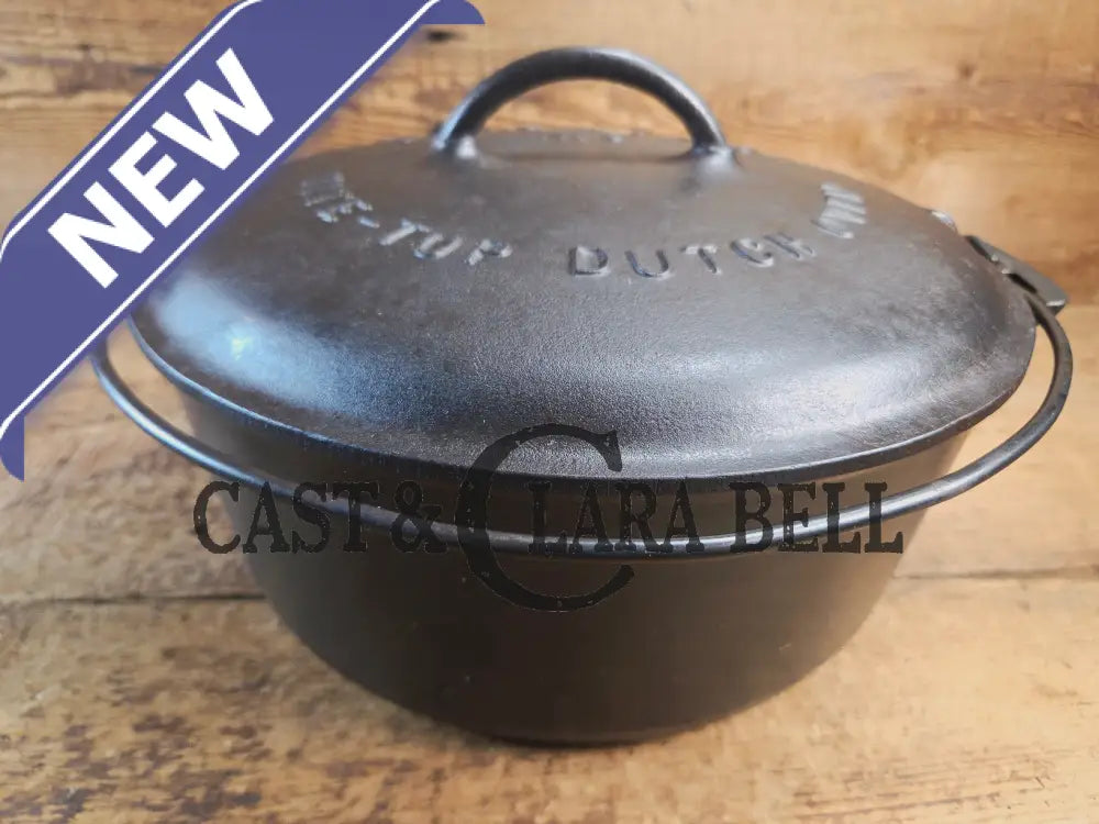Beautiful 1920’s Griswold No. 9 Tite-Top Dutch Oven with Slant Logo p/n 834 H Block Logo lid 2552. PERFECT for stews