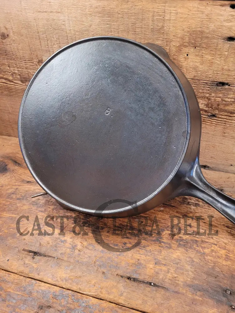 Beautiful 1920S Vollrath #8 Cast Iron Skillet With Heat Ring