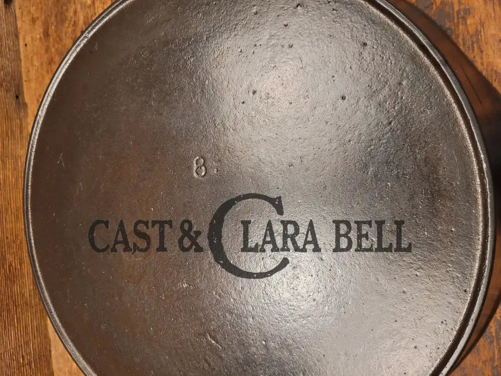 Beautiful 1920S Vollrath #8 Cast Iron Skillet With Heat Ring