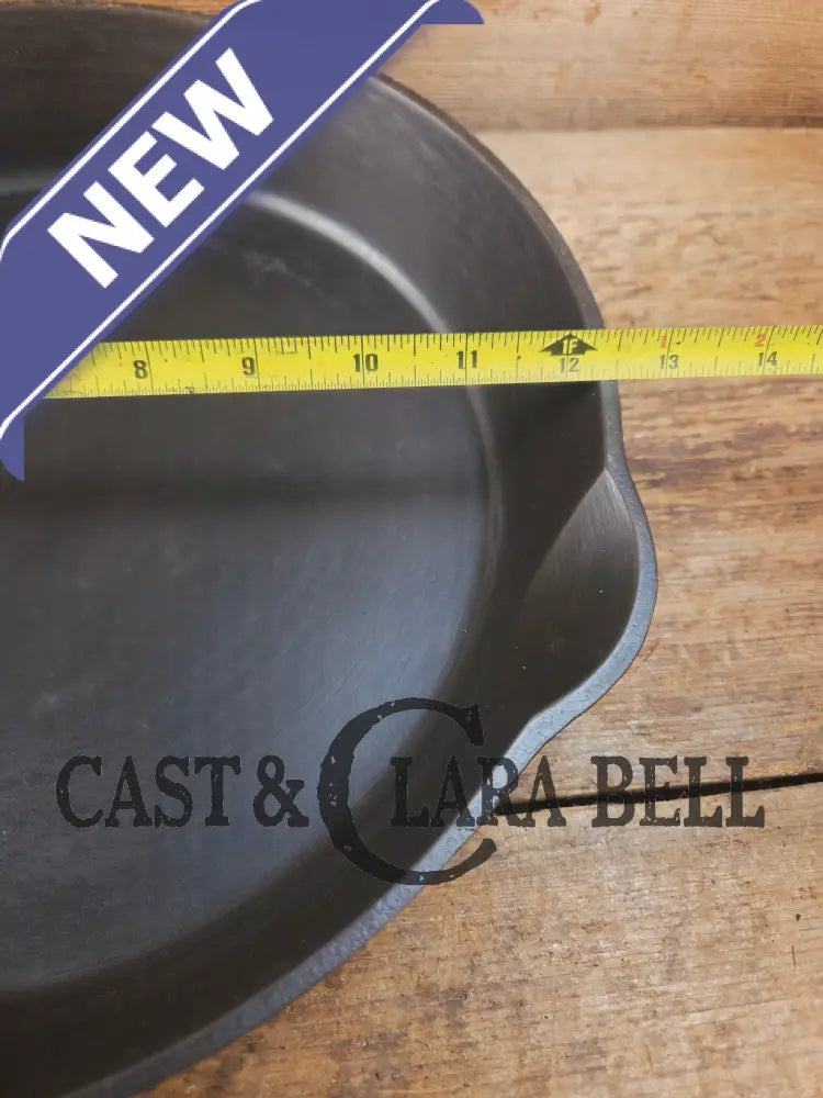 Beautiful and huge! 1920βs Griswold #11 Skillet with Large Block Logo and Heat Ring EPA USA p/n 717 A. Restored and