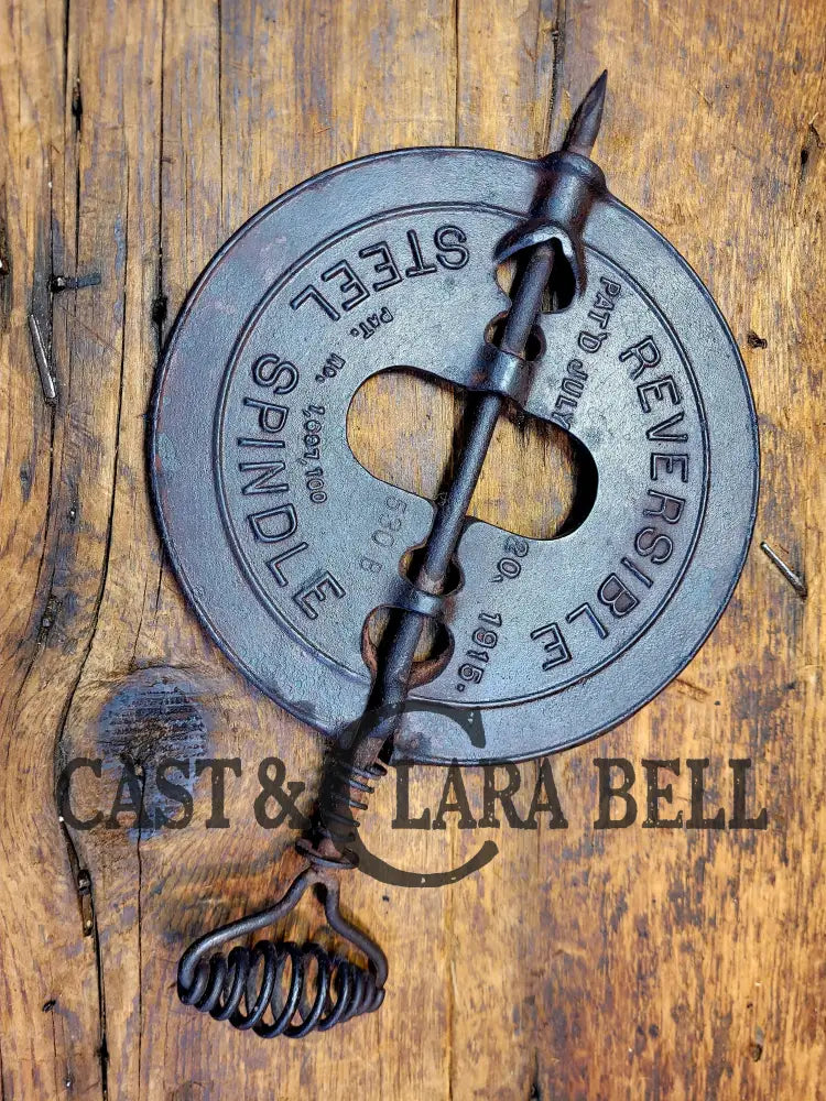 Beautiful Display Piece For Your Kitchen! 1900βS Griswold Damper From Wood Stove. Skillet