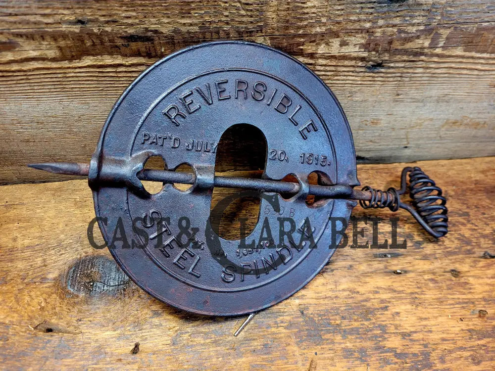 Beautiful Display Piece For Your Kitchen! 1900βS Griswold Damper From Wood Stove. Skillet