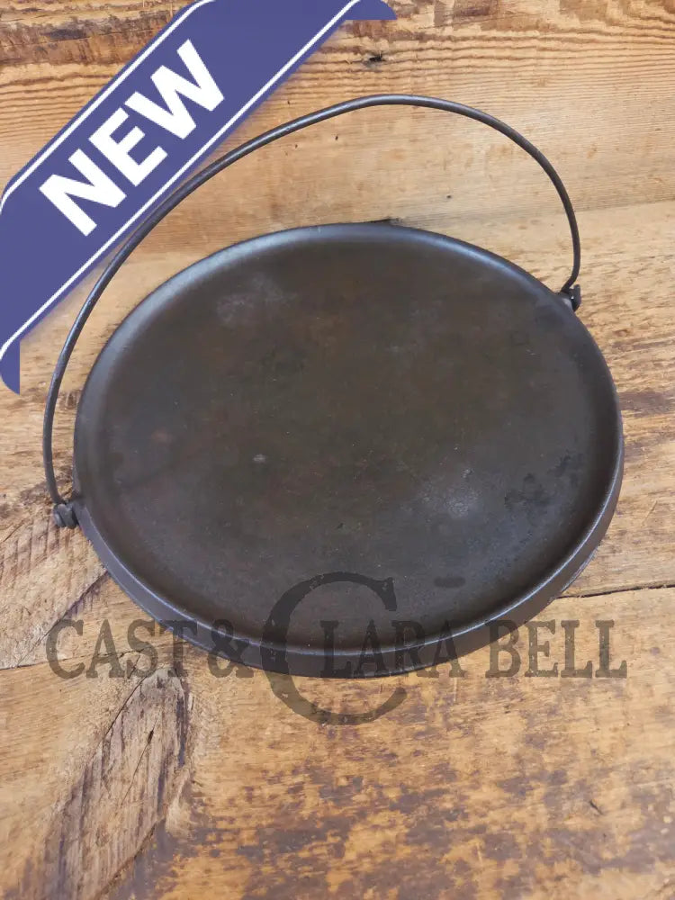 Beautiful!! Early 1900βs βErieβ No. 12 Round Griddle Bailed 741. Perfect Pizza Griddle - Griddle