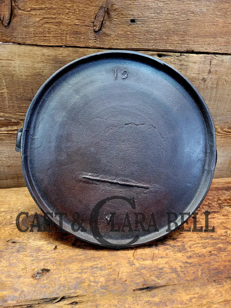 Beautiful Late 1800βS Gate Marked Bailed Griddle. Great For Pizzas Pancakes Or Omelettes On The