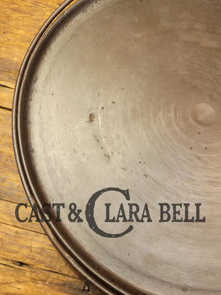 Beautiful Late 1800βS Gate Marked Bailed Griddle. Great For Pizzas Pancakes Or Omelettes On The