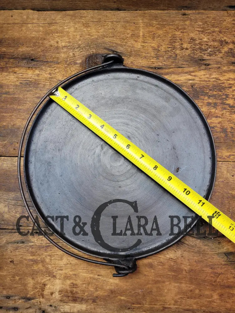 Beautiful Late 1800βS Gate Marked Bailed Griddle. Great For Pizzas Pancakes Or Omelettes On The