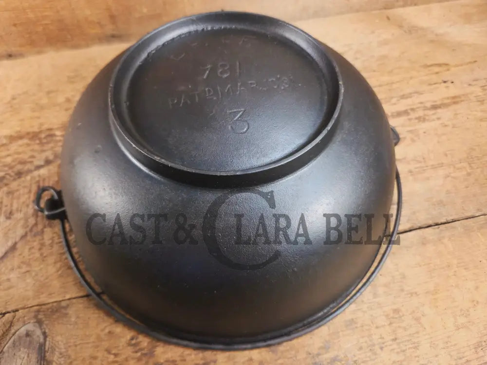 Beautiful late 1800βs Griswold ERIE (#781) candy kettle. Hard to find GORGEOUS collectorβs piece Dutch Ovens Trivets &