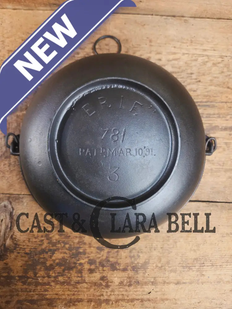 Beautiful late 1800βs Griswold ERIE (#781) candy kettle. Hard to find GORGEOUS collectorβs piece Dutch Ovens Trivets &