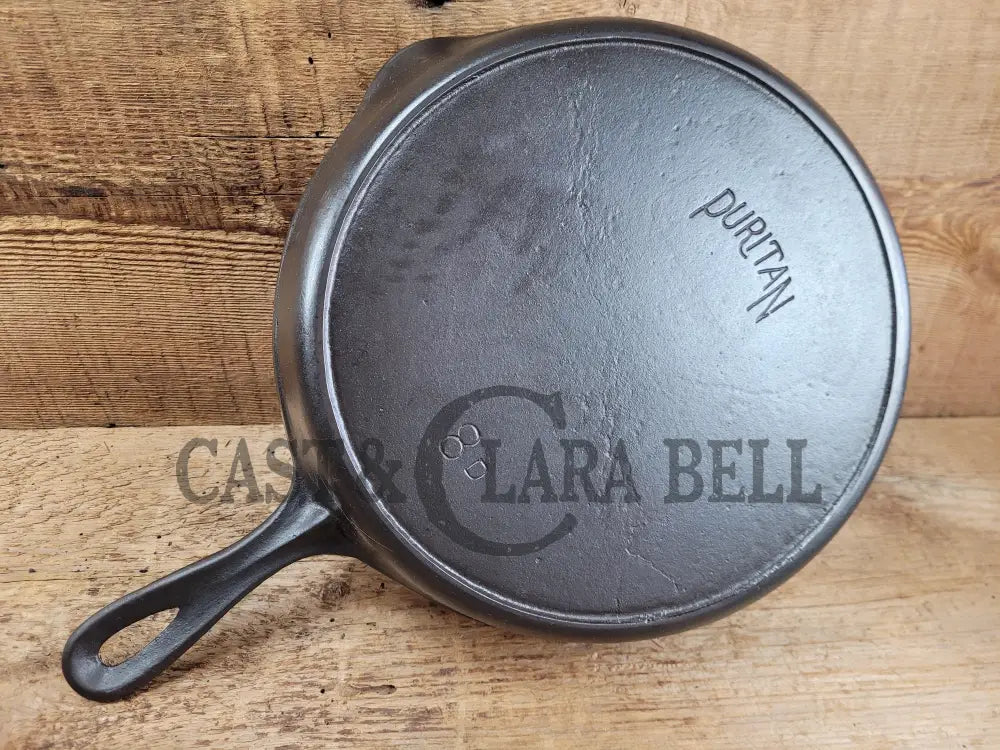 Beautiful! The Classic #8 Favorite Made Puritan No. 8 βDβ Cast Iron Skillet W Heat Ring! Unique