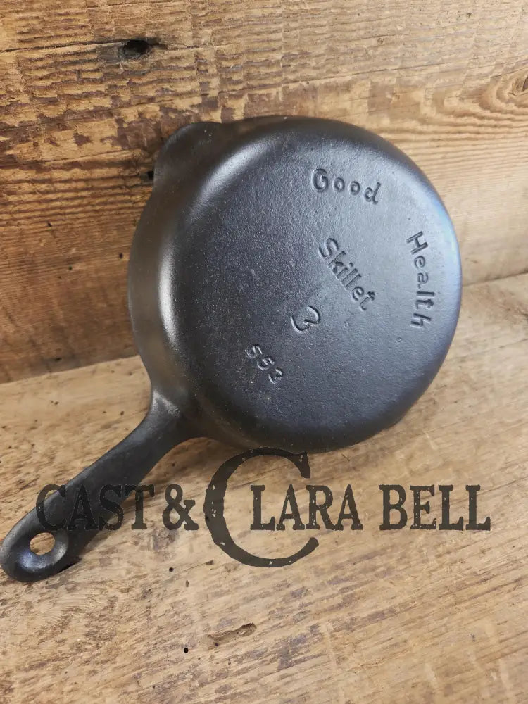 Beautifully unique Griswold’s Good Health #3 ’Egg’ Skillet 653. Department store Griswold! Skillet