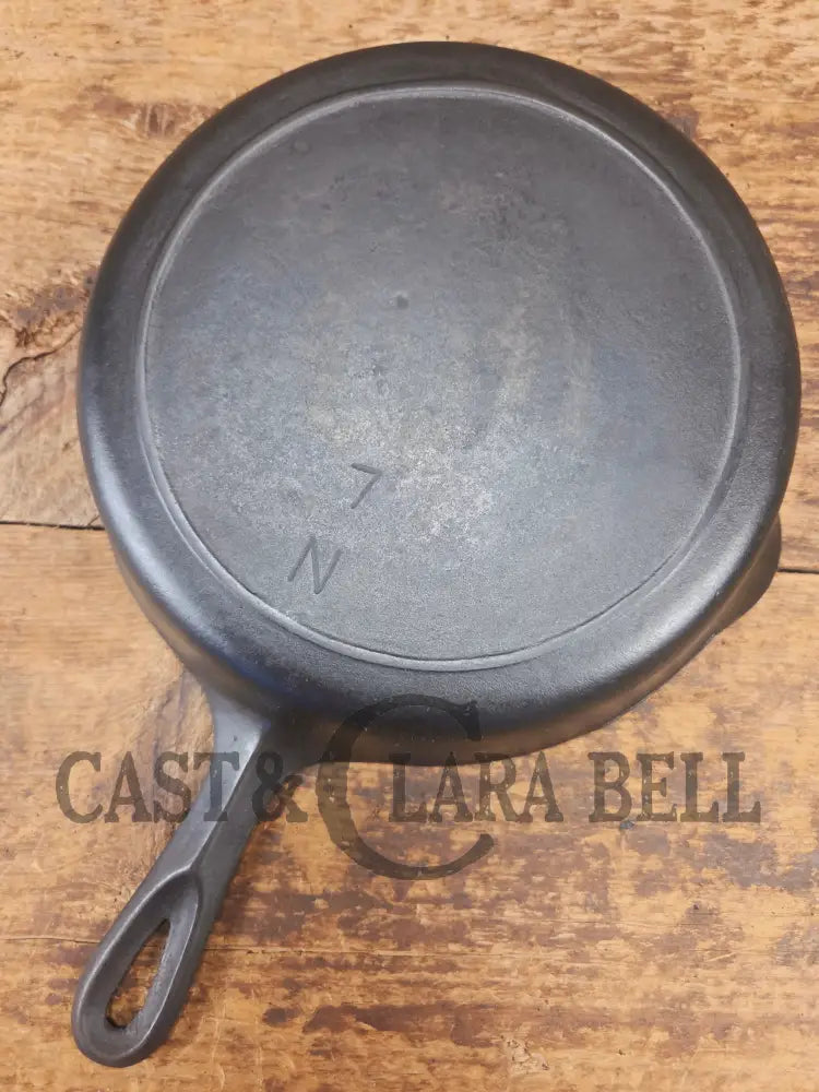 Beauty! Mid 1900’s Birmingham Stove & Range Red Mountain Series #7 N Skillet - Skillet