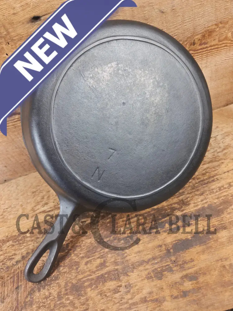 Beauty! Mid 1900’s Birmingham Stove & Range Red Mountain Series #7 N Skillet - Skillet